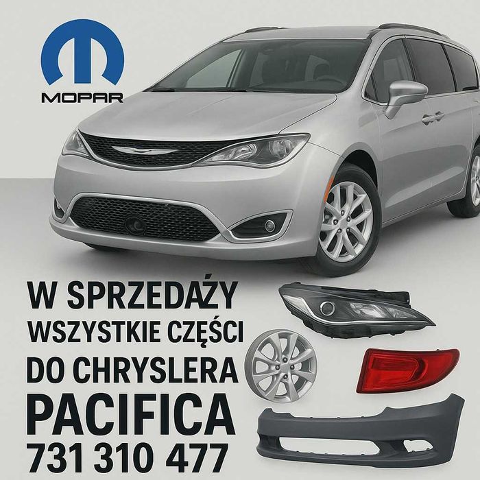 Chrysler Pacifica 2017- wszystkie części drzwi ,silnik,maska,lampy