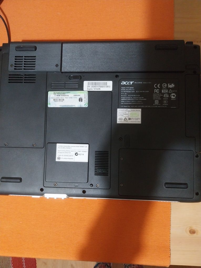 Portátil marca Acer