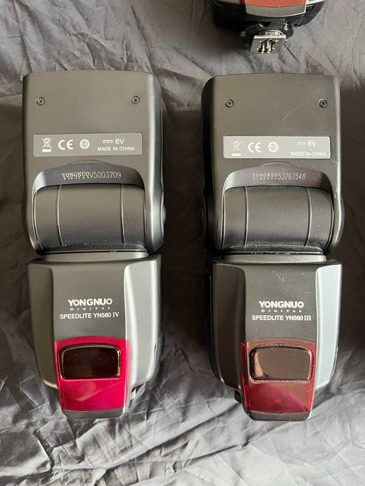 Zestaw lamp błyskowych Yongnuo YN560III YN560IV + wyzwalacz YN560-TX