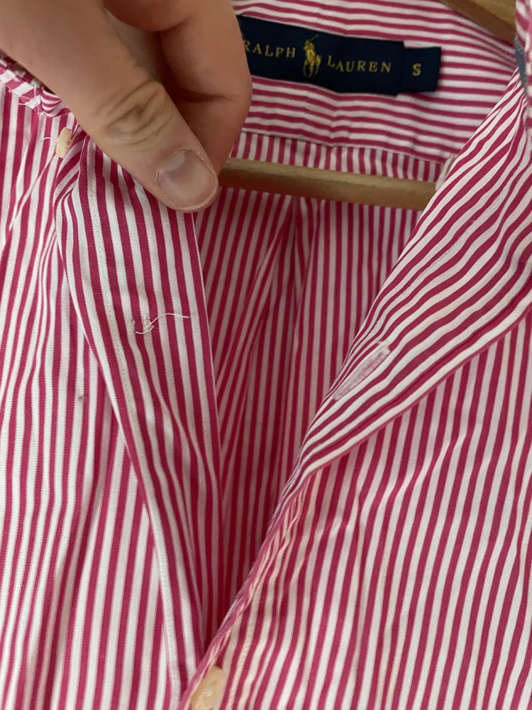 Koszula polo ralph lauren vintage krótki rękaw koszula polo ralph