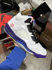 Кроссовки Nike Air Jordan 5 Retro Alternate Bel-Air Джордан білі