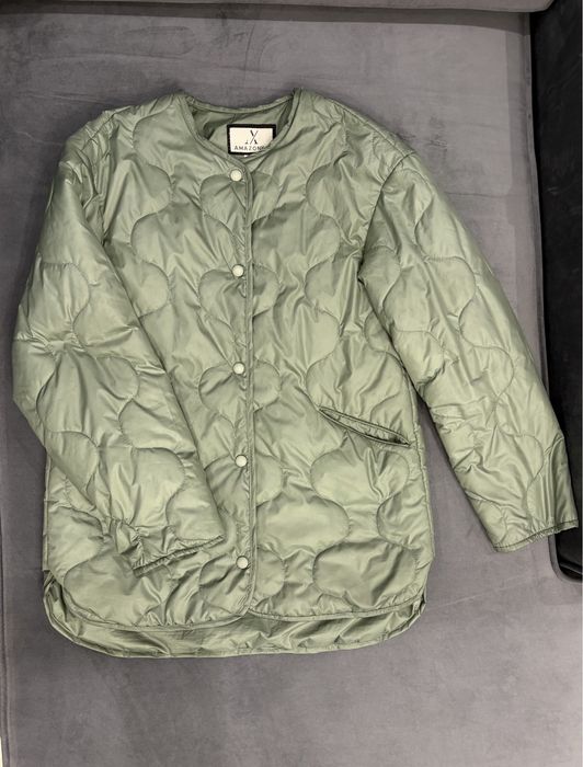 Куртка,жіноча куртка,куртка хакі,осіння куртка,коротка,стьобана куртка