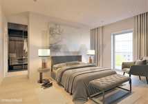 Luxuoso apartamento T2+1 com 134,80+97,40 m2 na cobertura a 500mts da