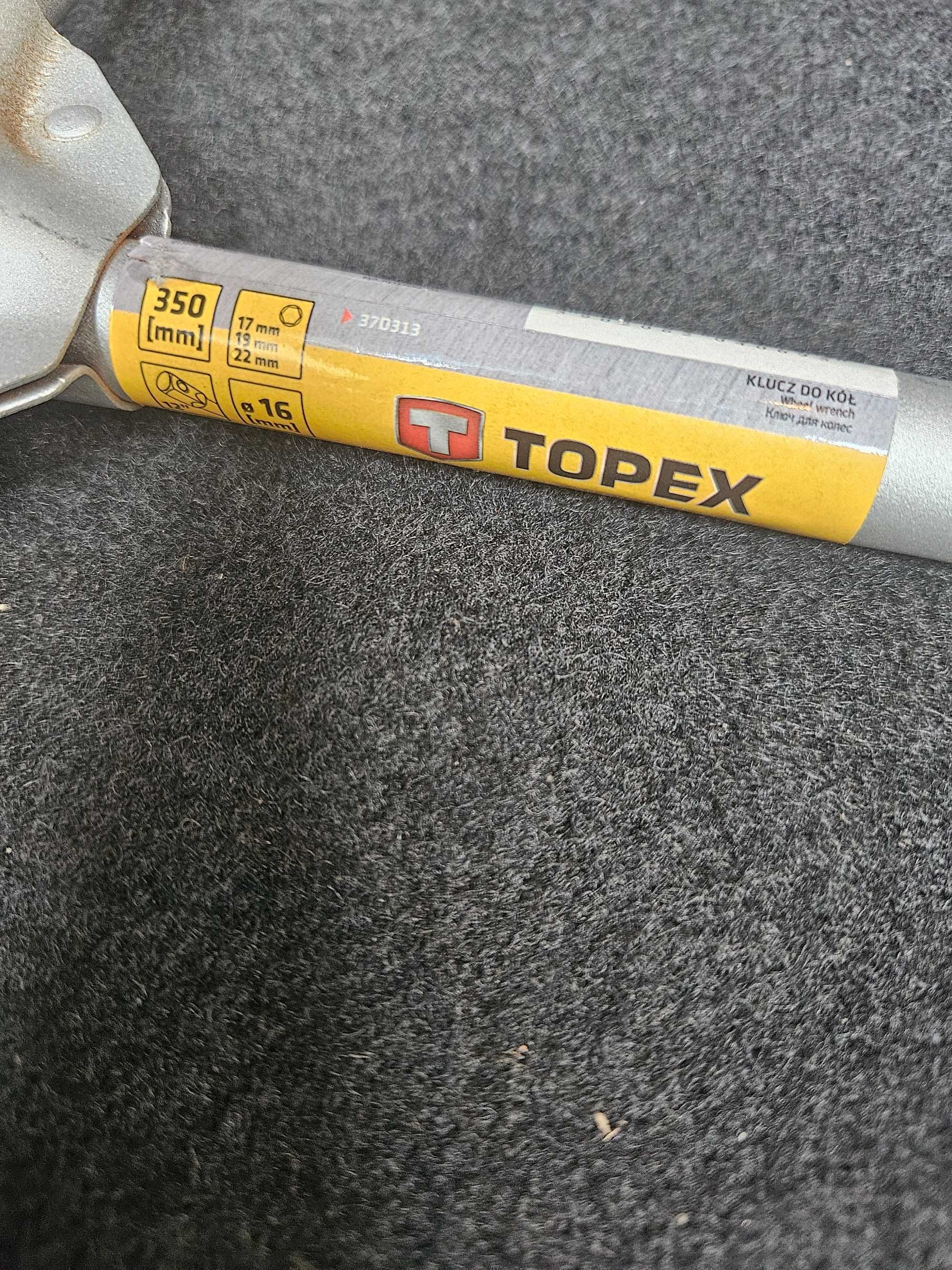 Ключ балонний Topex 17xх 19 х 22 мм, 1/2" (37D313)