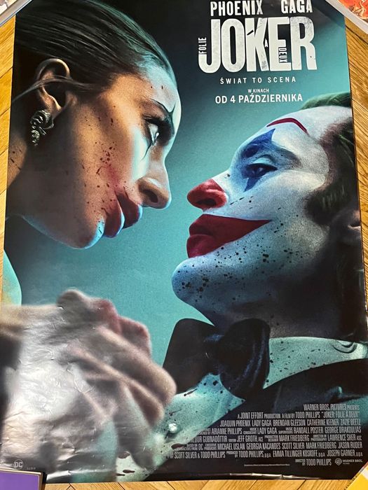 Plakat do filmu Joker 2 reż. Todd Phillips