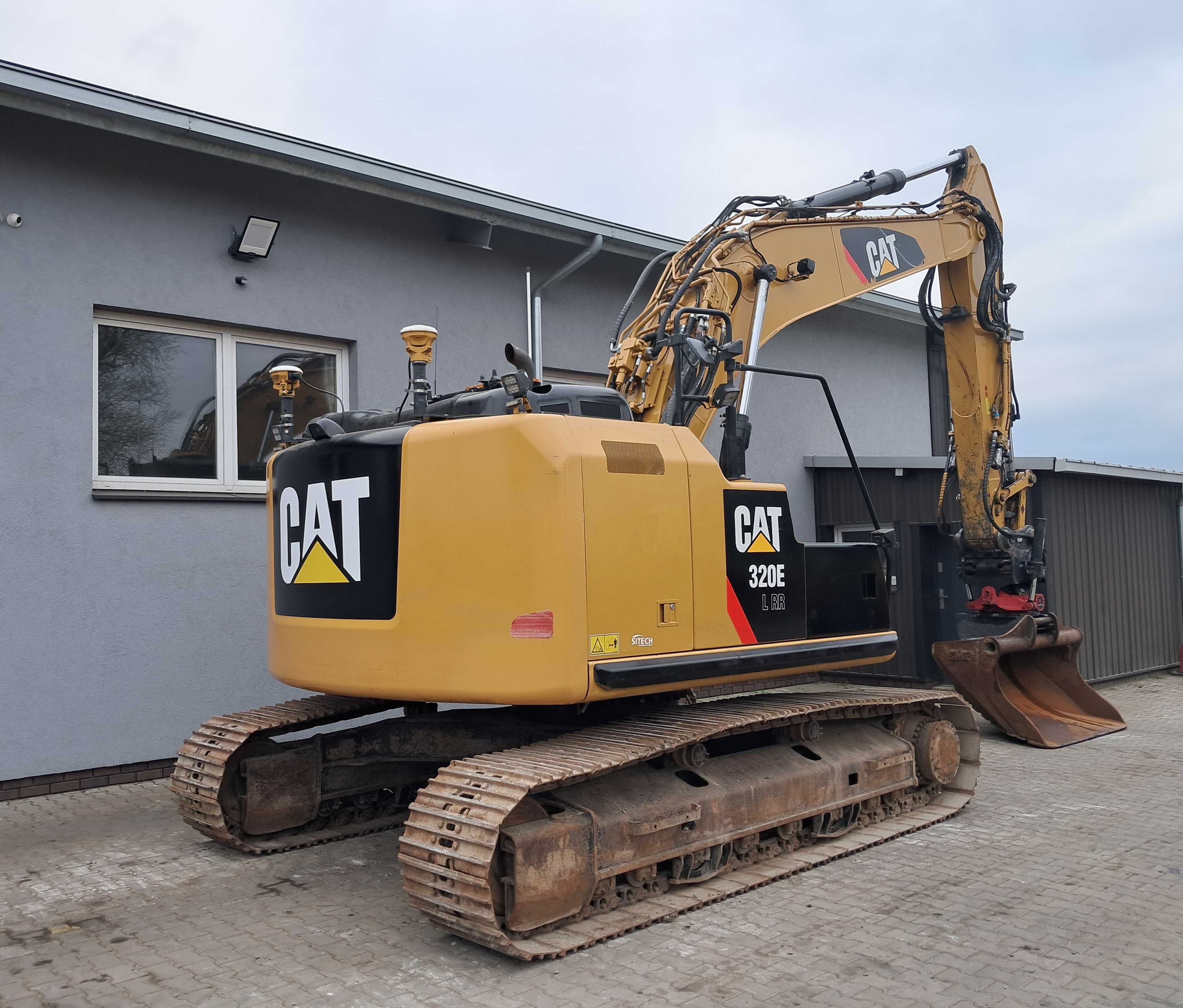 CATERPILLAR 320 EL RR GPS 3D Trimble 3D Rototilt Roto System Niwelacji