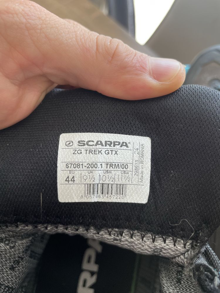 Scarpa ZG Trek GTX r. 44