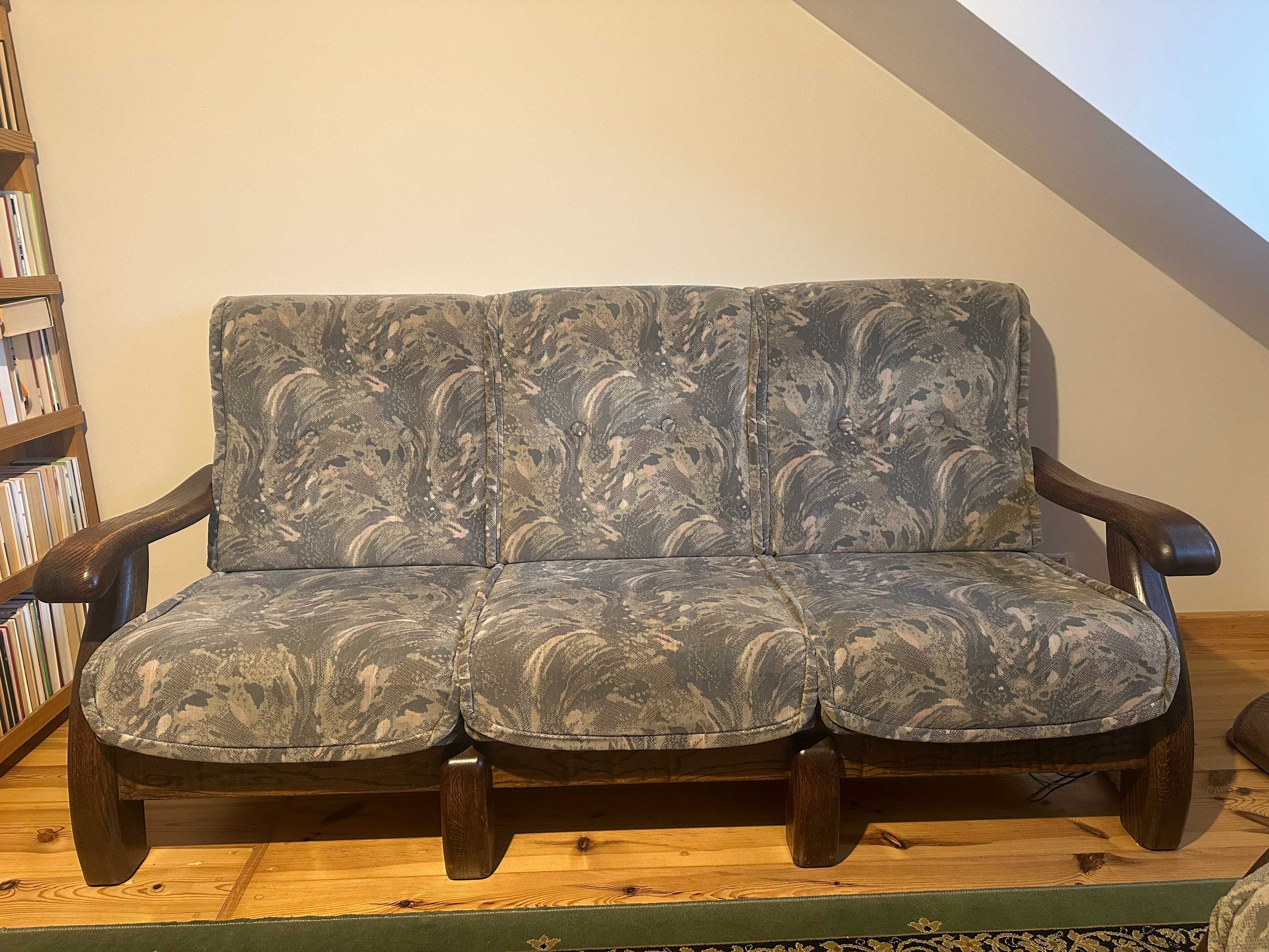 Wypoczynek, sofa plus dwa fotele
