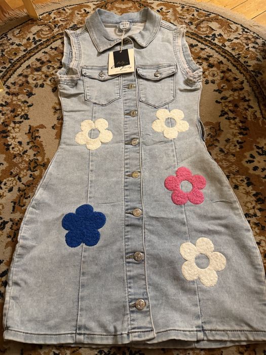 Sukienka damska jeansowa na lato :)