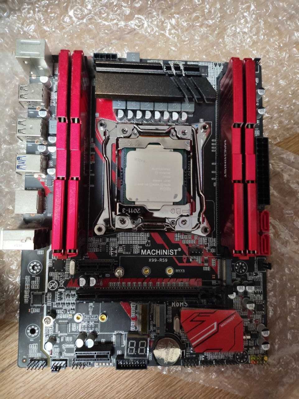 Комплект Xeon E5 2666 v3 + X99 rs9 v 2 + 32GB RAM ddr4