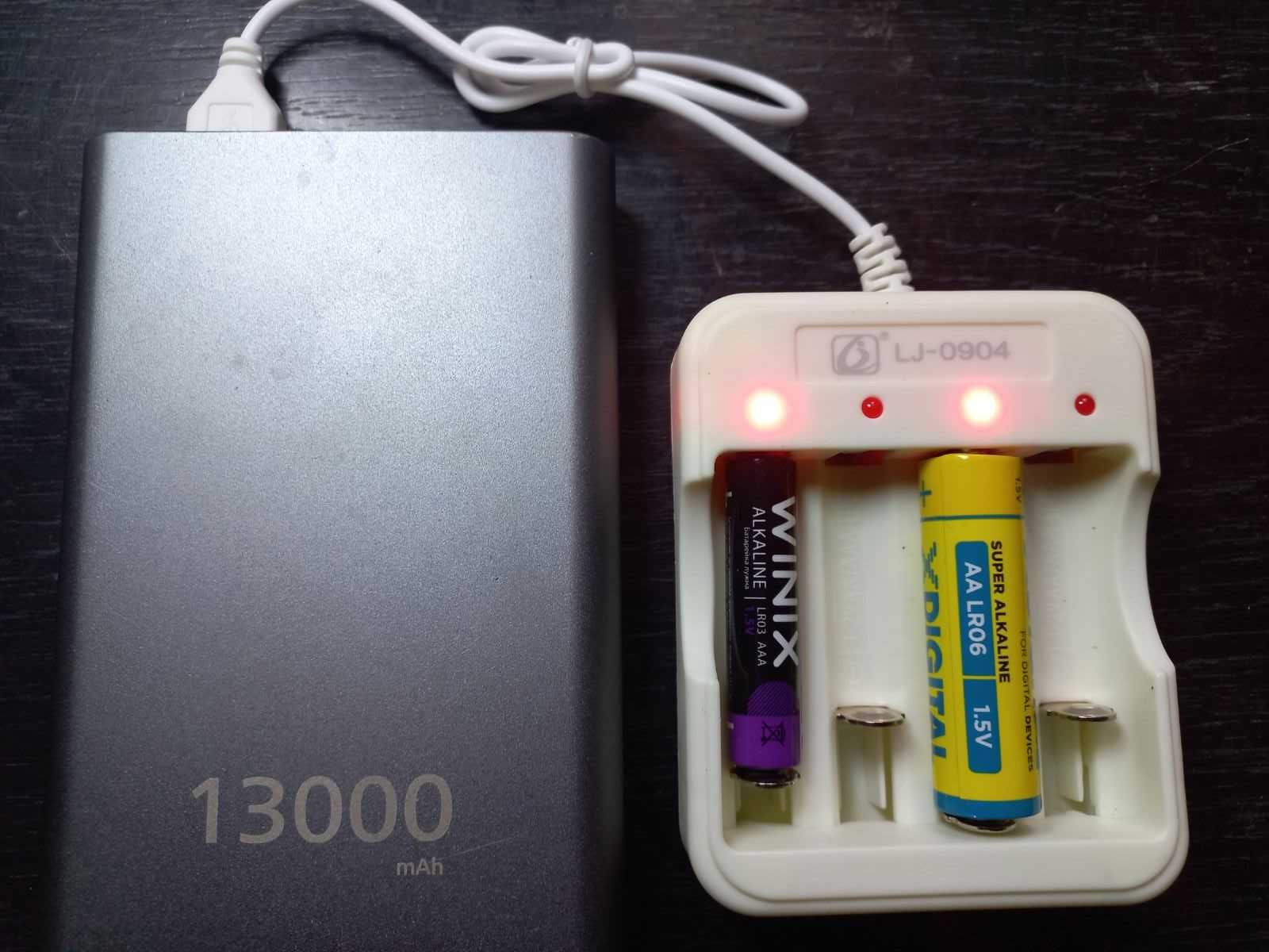 Батарейка акумулятор AA 600mah 1,2в Ni-Mh пальчиковий 14500 аа ааа AAA