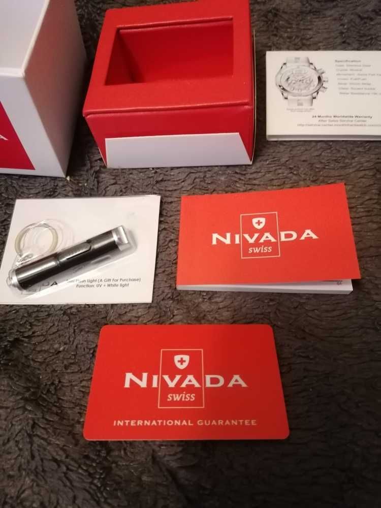 Zegarek NIVADA Swiss Limited Edition NS0008 , szwajcarski kwarc
