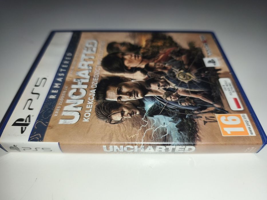 Gra PS5 Uncharted PL gry PlayStation 5 Mafia Crash Spyro Rayman Sonic