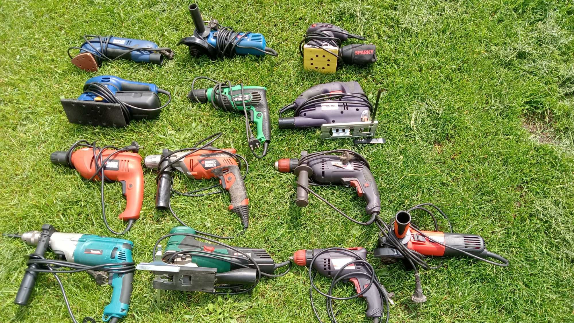 Elektronarzędzia Makita Hitachi Sparky set