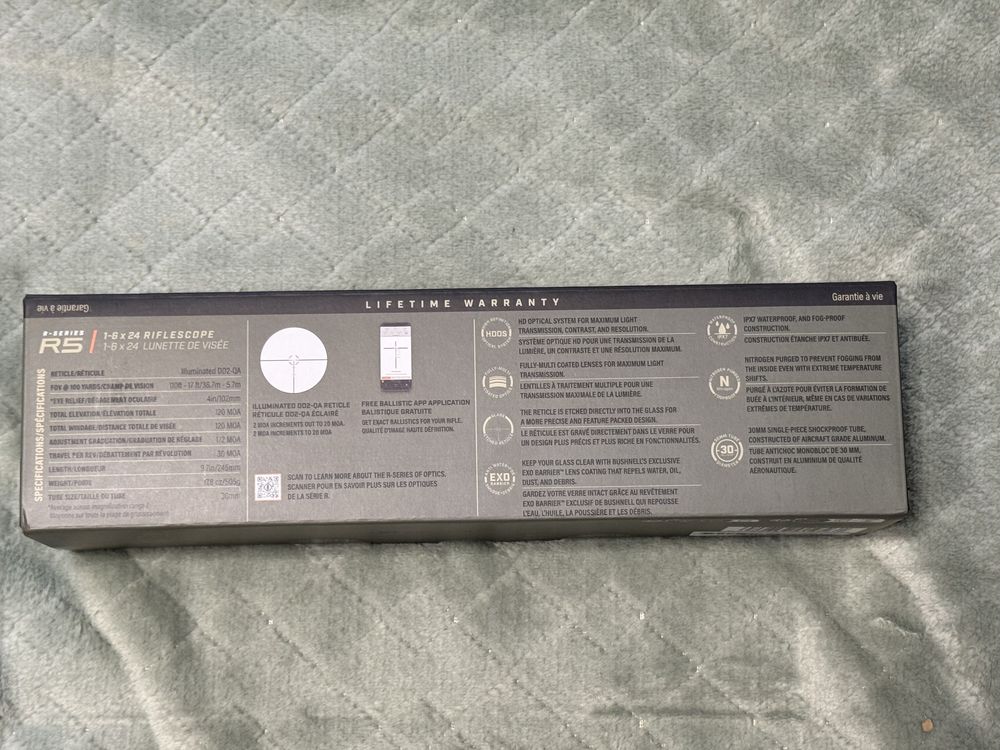Bushnell R5 1-6x24 сітка DD2-QA