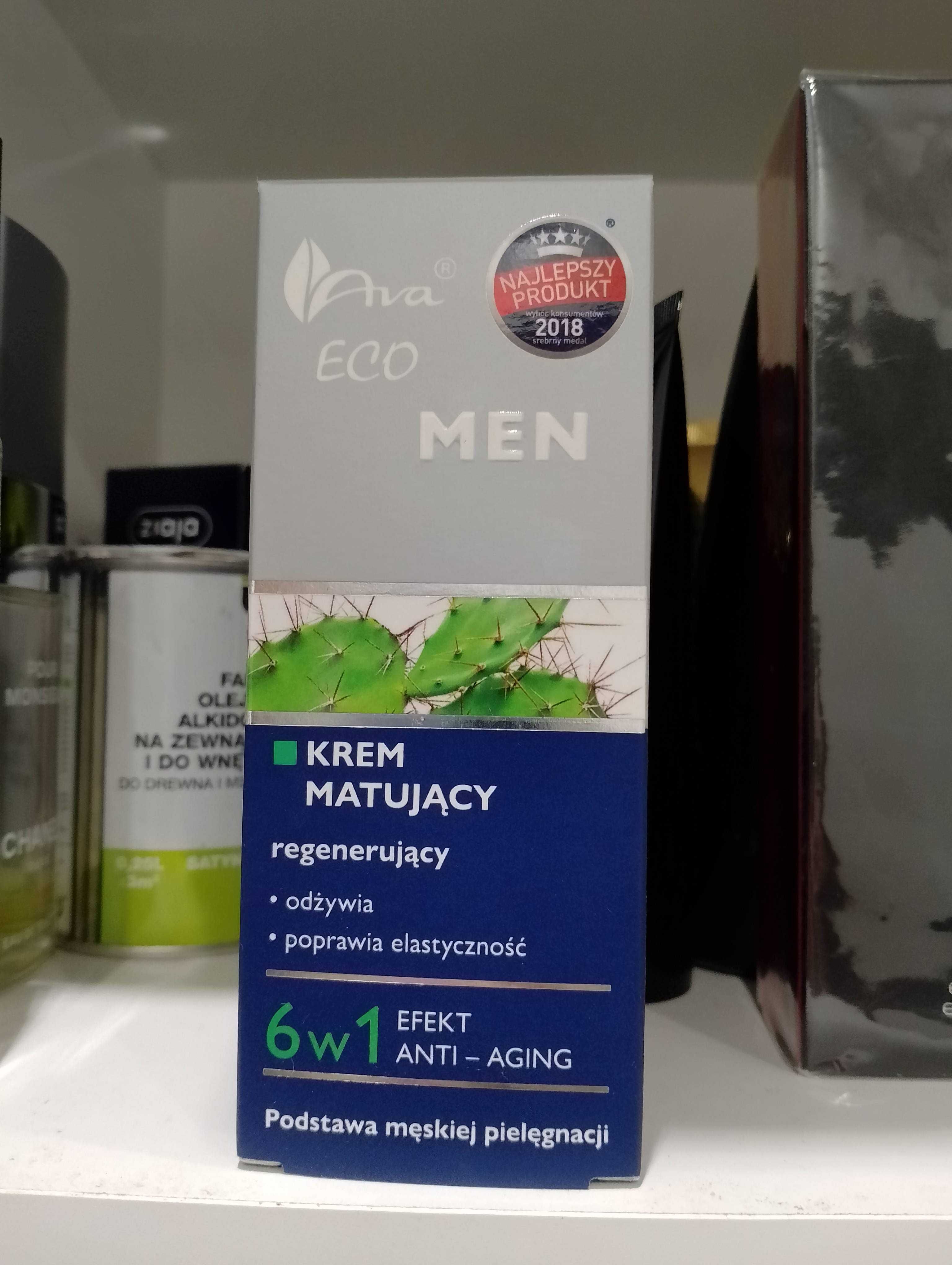 AVA ECO MEN Regenerujący krem matujący  50ml