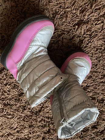 Зимові чобітки ботинки дутики