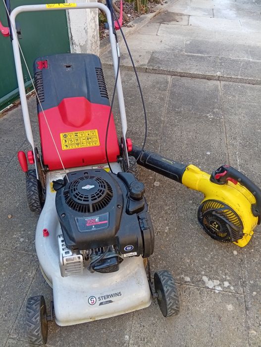 Cortador de relvas e assoprador