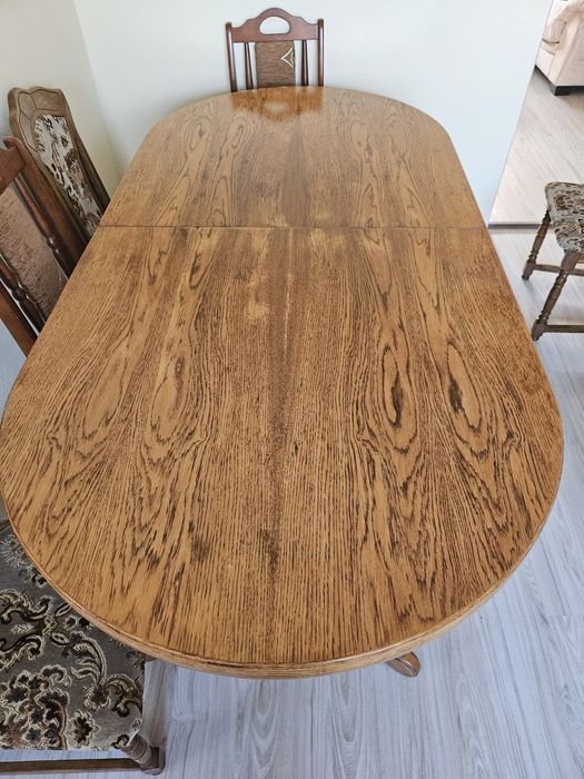 Stół dębowy,rozkładany,drewniany