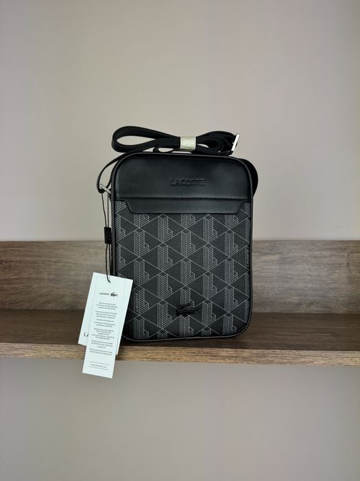 мужская сумка lacoste оригінал чоловіча сумка з шкіри з США USA