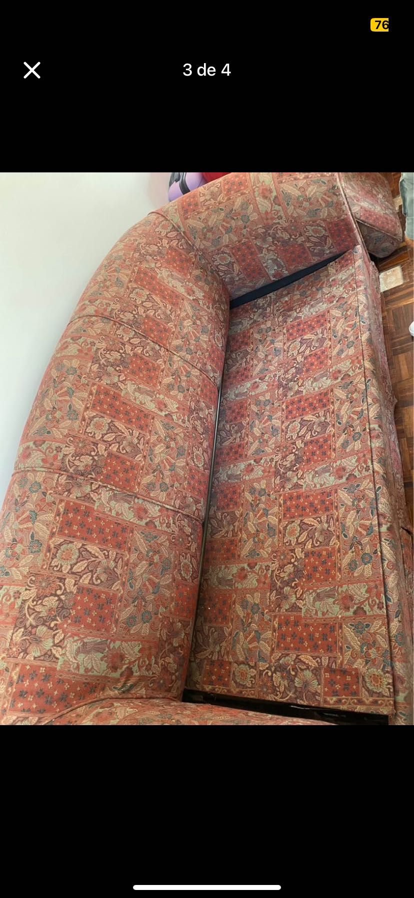 Ofereço sofá cama