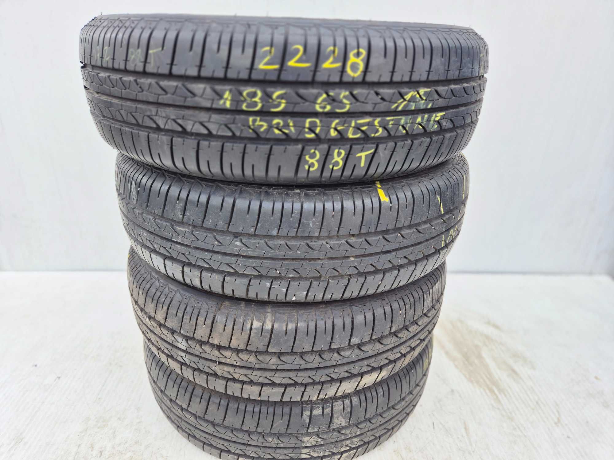 4x OKAZJA! Bridgestone Ecopia EP25 185/65r15 88T 7mm N2228