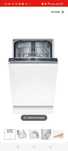 Máquina de Lavar Loiça de Encastre 45 cm  Bosch SPV2HKX42E 10
