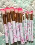 Conjunto de 10 Pincéis Maquilhagem