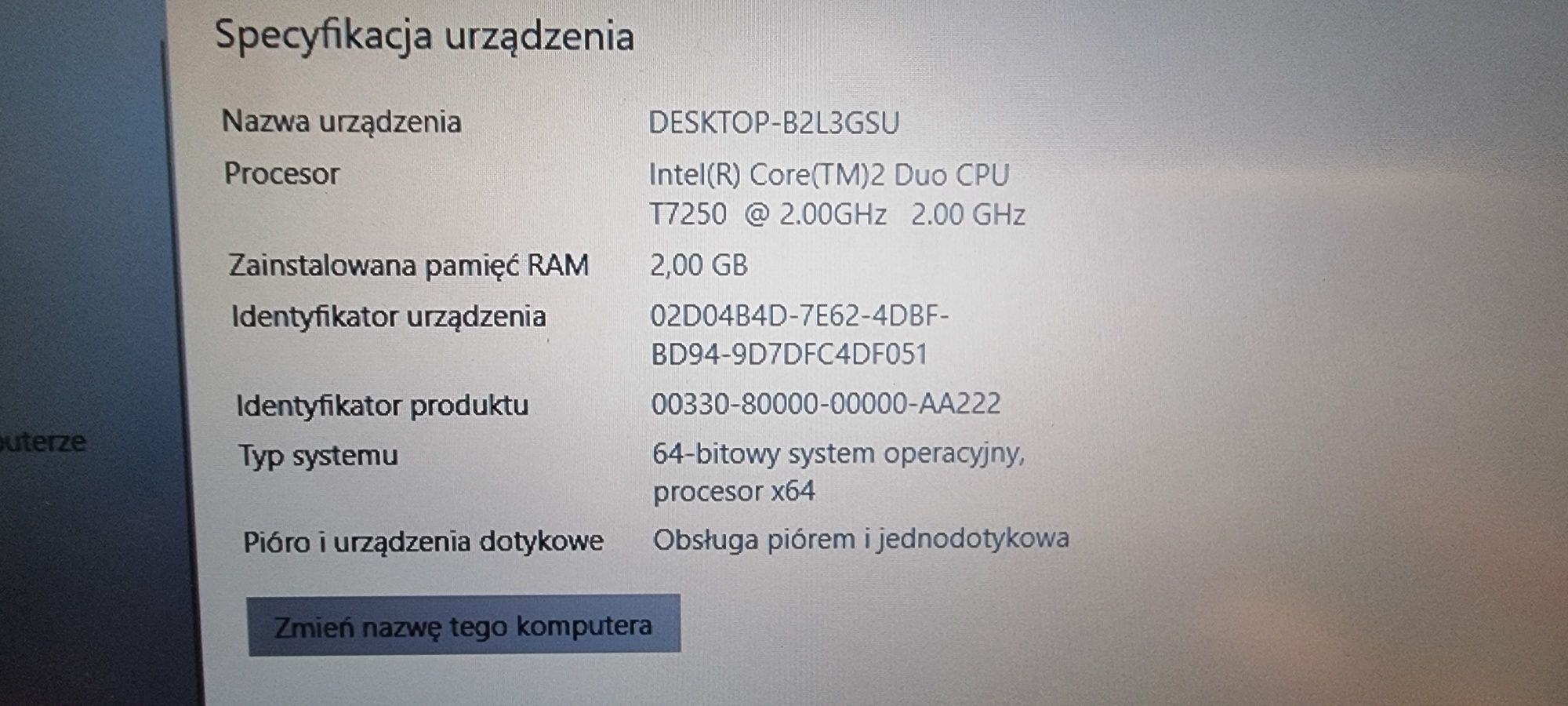 Okazja Toshiba Portege M700 jak nowy, obracany ekran dotykowy