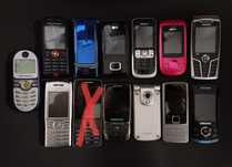 Telefony Retro, Panasonic,Nokia,Samsung,Ericsson,LG, Motorola.