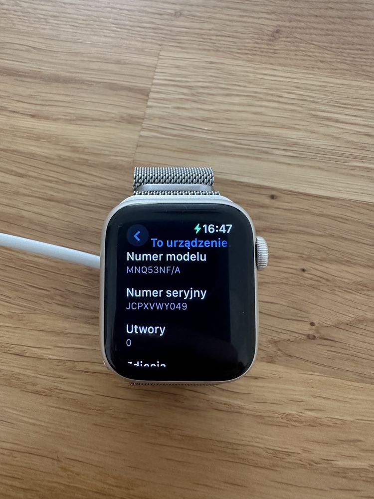 iWatch Apple 2 gen cellular srebrny 40mm