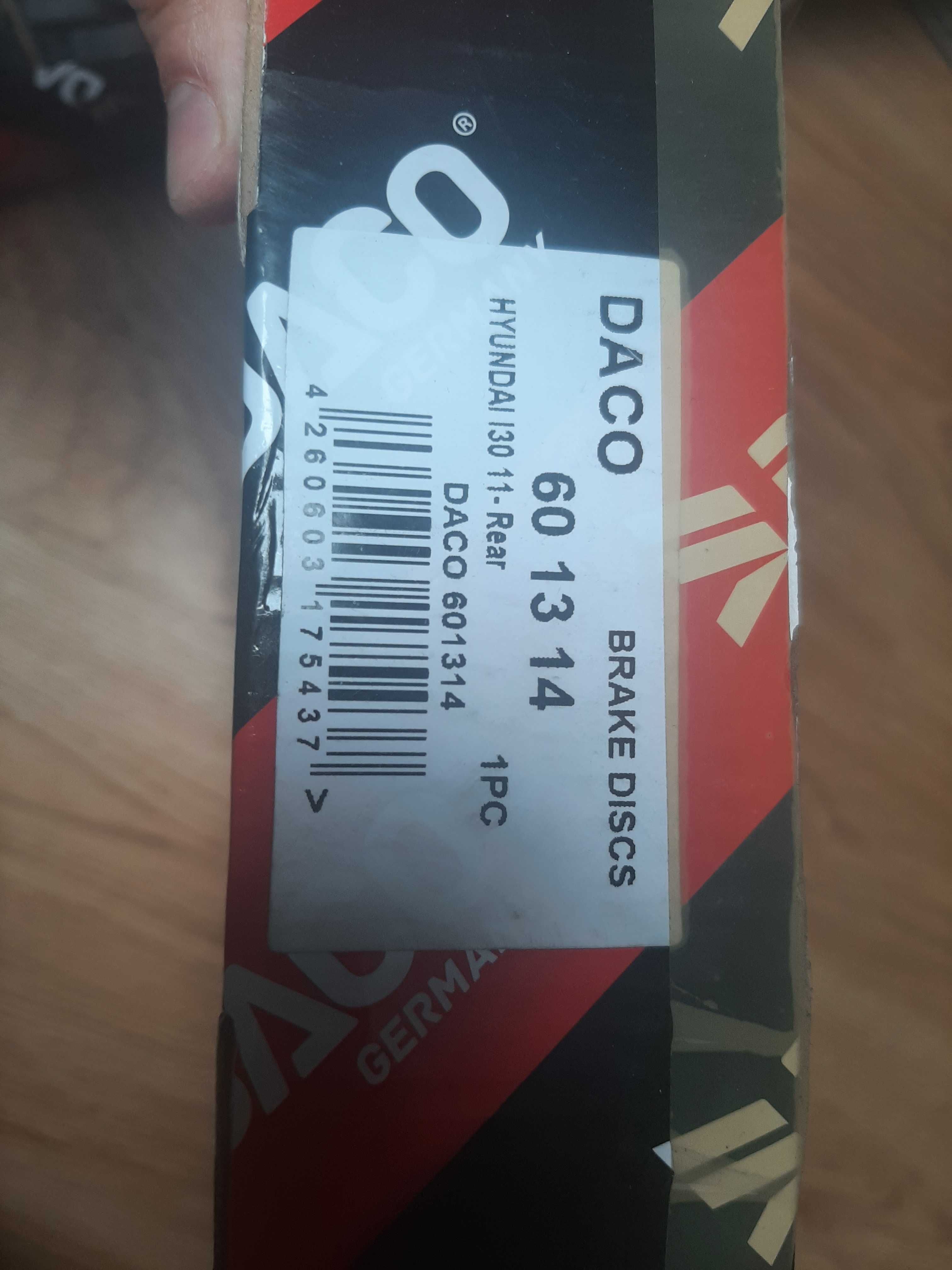 Tarcze i klocki hamulcowe tył HYUNDAY i30/KIA ceed