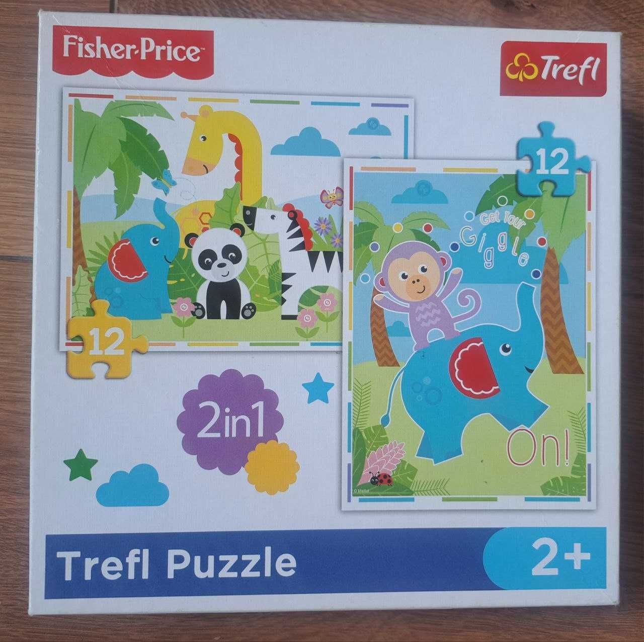 Puzzle Fisher Price TREFL 2 in 1