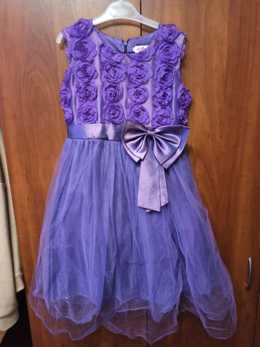 Фея фіалка цукерка платье нарядное для девочки принцесса сукня випус