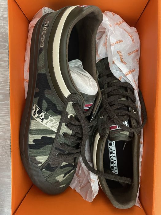 Tenisówki NAPAPIJRI - Trick N0YJS0FC1 Camouflage NOWE moro