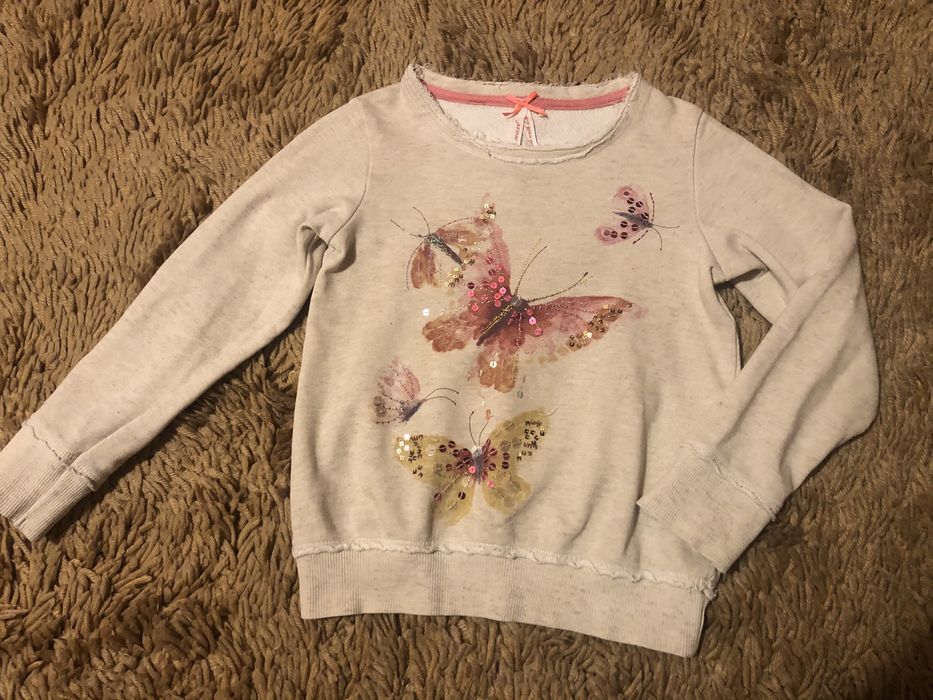 Bluza, swetereki r. 110/116 - 4 szt (zestaw).