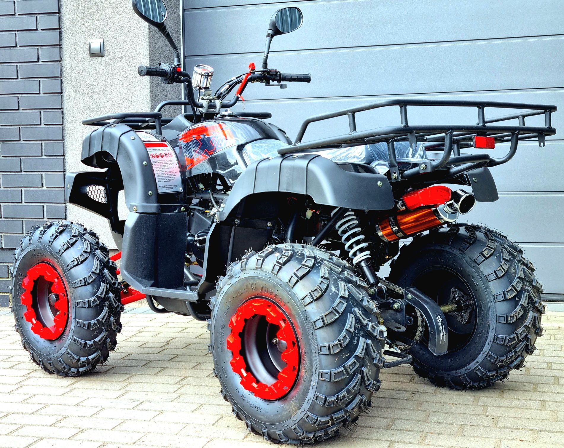 Quad XTR Hummer 200 22KM,Duży XXL,Koła 10,Ledy,RATY