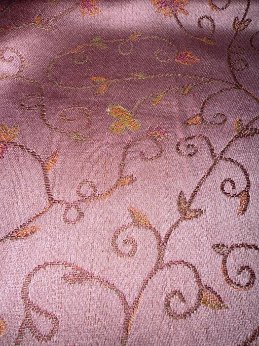 Jasnorozowy kaszmirowy szal 70% Kaszmir 30% Jedwab