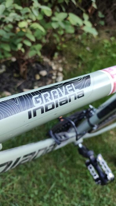 Rower gravel INDIANA Gravel M20 28 cali męski Zielony