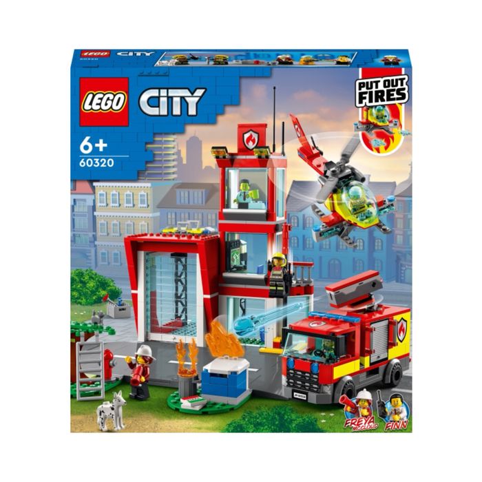 Конструктор LEGO City Пожежна частина 60320 Оригінал