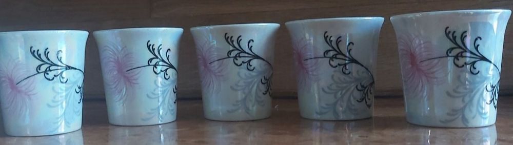 Форма для запікання/Порцелянові чарки.