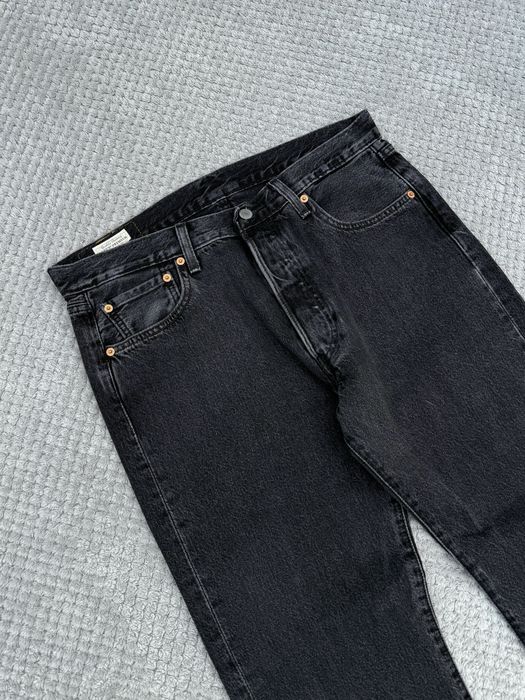 Levis 501 Premium Jeans Size:34/30 M варені сірі джинси класичні