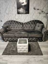 Sofa kanapa chesterfield kryształki