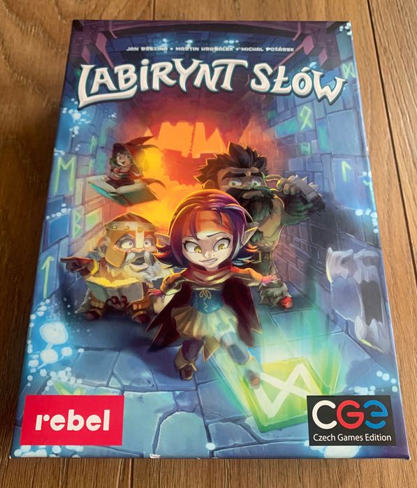 Labirynt słów-gra planszowa od Rebel