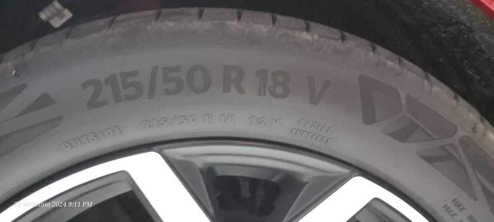 OPONY LETNIE Continental EcoContact 6Q 215/50/18 92V