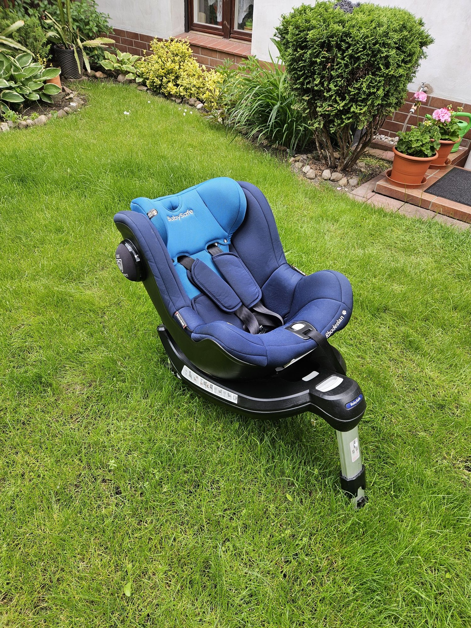 Fotelik obrotowy 360 stopni, Baby Safe Rhodesian, 0-18 kg, Isofix