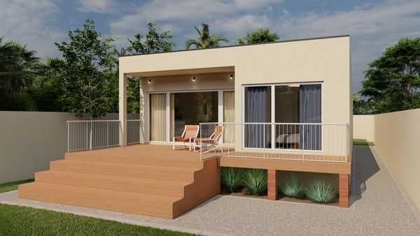 Casas em contentor e modelar