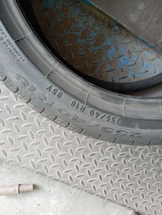 Opony letnie 2x 255/40R18 Pireli rok 2018