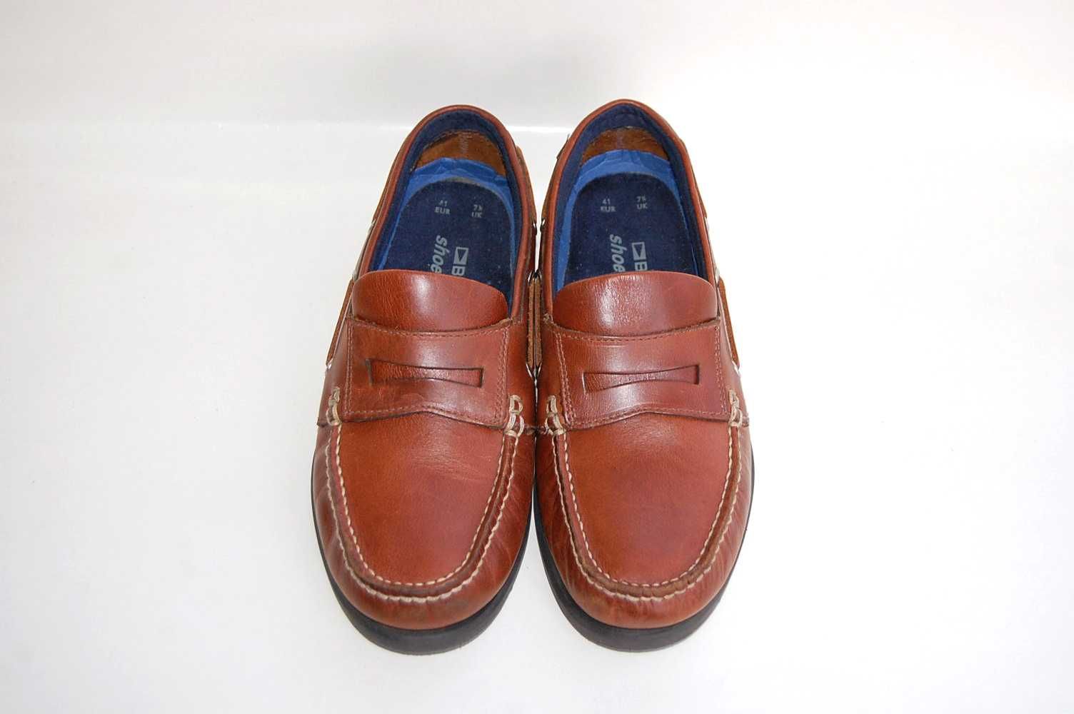 Мокасины топсайдеры MARKS & SPENCER р.40-41 original