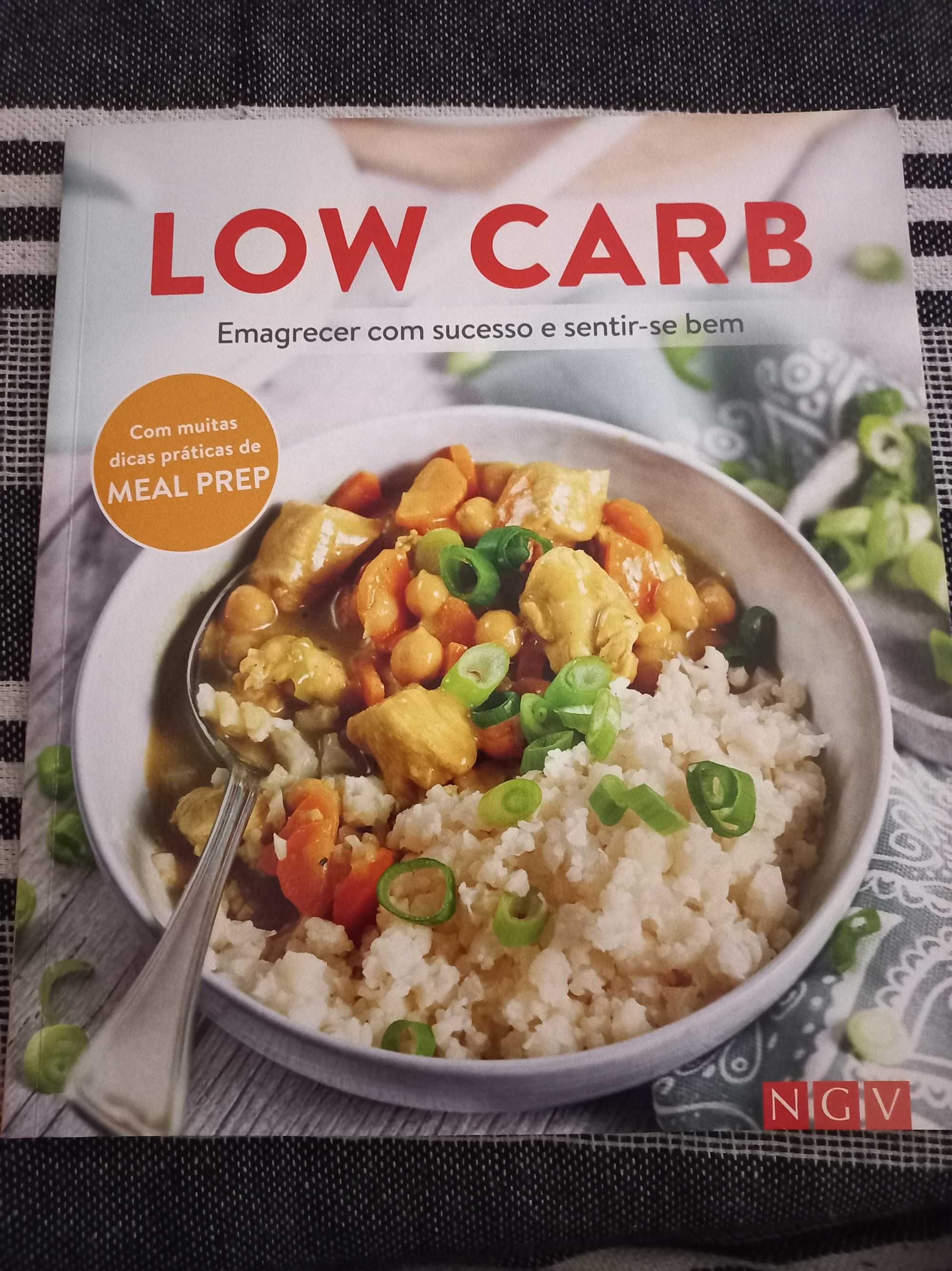 Livro Low Carb alimentação saudável